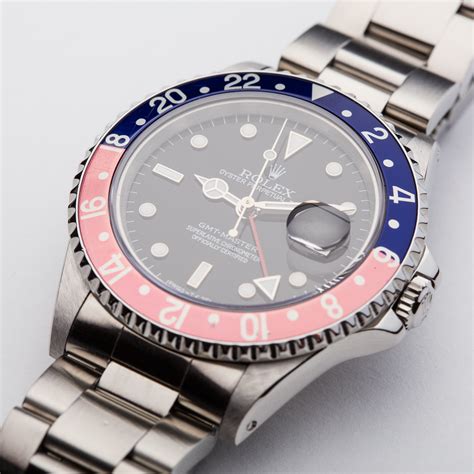 pepsi bezel rolex for sale|Rolex gmt Pepsi holes.